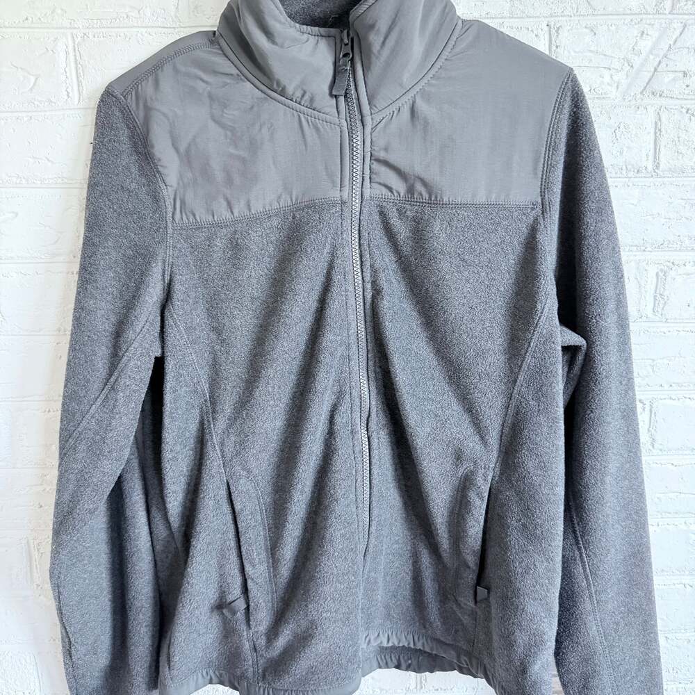 Aeropostale Women's Aero 87 Gray Fleece Full Zip Jacket‎
